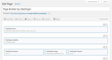 siteorigin|Page Builder by SiteOrigin – WordPress plugin .